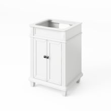 Douglas 24" Single Free Standing Vanity Cabinet - Less Vanity Top - FINAL SALE