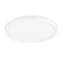 7" Wide LED Commercial Flush Mount Ceiling Fixture with Field-Adjustable Color Temperature