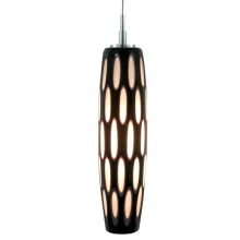 Evisage VI 1 Light Pendant Kit with Glass Tapered Cylinder Shade
