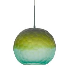 Evisage VI 1 Light Pendant Kit with Hand Blown Glass Globe Shade