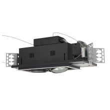 24" 2 Light Halogen Modulinear Directional Recessed Kit