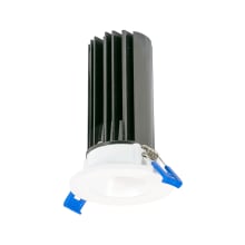 LED 5" Tall Canless Recessed Fixture with 2" Reflector Trims and Field-Adjustable Color Temperature - Airtight