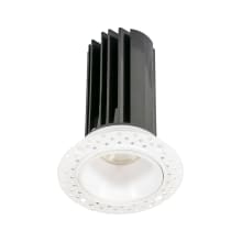 LED 2" Canless Trimless Recessed Fixture with Field-Adjustable Color Temperature - Airtight - 5" Tall