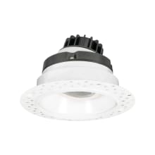 LED 2" Canless Trimless Recessed Fixture with Gimbal and Field-Adjustable Color Temperature - Airtight