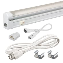 Sleek Plus SG4A Single Light 34-5/8" Long 3000K Fluorescent Under Cabinet Light Bar with Adjustable Light Direction