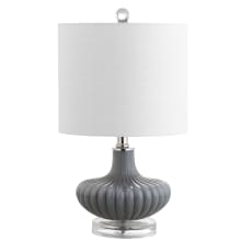 Kamille Single Light 18" Tall LED Vase Table Lamp