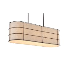 Chadwick 4 Light 42" Wide LED Linear Chandelier