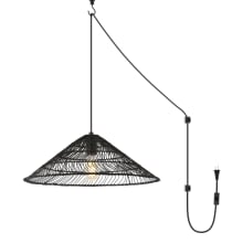 Nova 20" Wide LED Hardwired or Plug-In Pendant