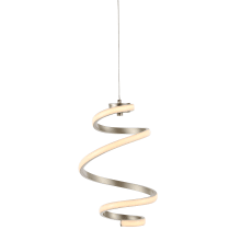 Whirl 11" Wide LED Pendant