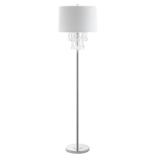 Abigail Single Light 61" Tall LED Buffet Floor Lamp