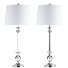 Elizabeth Single Light 33" Tall LED Buffet Table Lamp Set of (2)