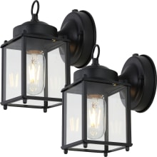 Boston 9" Tall LED Wall Sconce - Set of 2