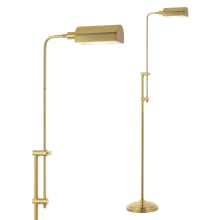 Zinnia 63" Tall LED Swing Arm Floor Lamp