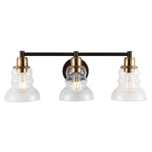 Manhattan 3 Light 26" Wide LED Bathroom Vanity Light