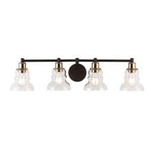 Manhattan 4 Light 36" Wide LED Bathroom Vanity Light