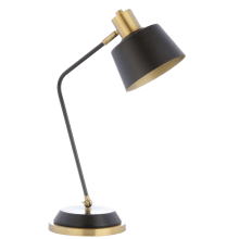 Rochelle Single Light 23" Tall LED Arc Desk Lamp