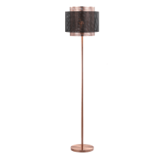 Tribeca Single Light 61" Tall LED Buffet Floor Lamp with Metal Drum Shade