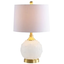 Ilsa Single Light 22" Tall LED Table Lamp with Linen Tapered Shade