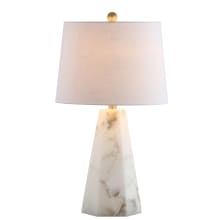 Xio Single Light 26" Tall LED Table Lamp with Linen Tapered Shade