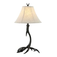 Antler 28" Tall LED Animal Table Lamp