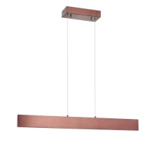 Draper 32" Wide LED Linear Chandelier