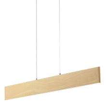 Draper 32" Wide LED Linear Chandelier