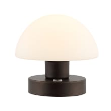 Zoe 6" Tall LED Buffet Table Lamp