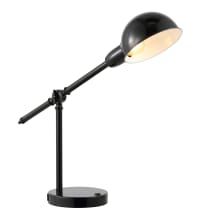 Curtis 20" Tall LED Boom Arm Desk Lamp With USB Charging Port
