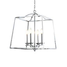 Gloria 4 Light 19" Wide LED Taper Candle Pendant