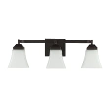 Staunton 3 Light 24" Wide LED Bathroom Vanity Light