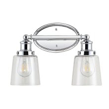 Beverly 2 Light 15" Wide LED Bathroom Vanity Light