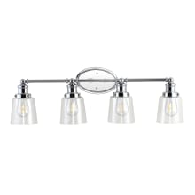 Beverly 4 Light 32" Wide LED Bathroom Vanity Light