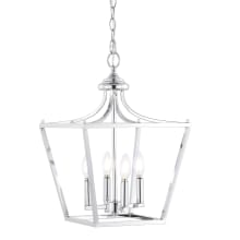 Camden 4 Light 13" Wide LED Taper Candle Pendant