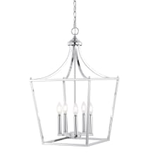 Camden 5 Light 16" Wide LED Taper Candle Pendant