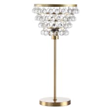 Buckingham Single Light 25" Tall Torchiere Table Lamp