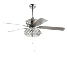 Crista 52" 5 Blade LED Indoor Ceiling Fan