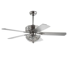 Zara 52" 5 Blade LED Indoor Ceiling Fan with Remote Control