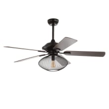Clift 52" 5 Blade LED Indoor Ceiling Fan with Remote Control