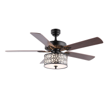 Paolo 52" 5 Blade LED Indoor Ceiling Fan with Remote Control