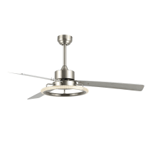 Remy 52" 3 Blade Indoor LED Ceiling Fan