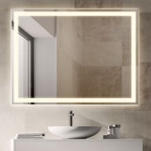 32" x 24" Modern Rectangular Frameless Bathroom Wall Mirror