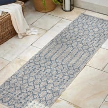 Santa Monica 2-1/4' x 10' Polypropylene Moroccan & Tribal Indoor/Outdoor Runner