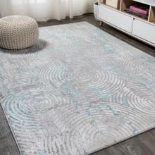 Silk Orchid 5' x 8' Polypropylene Geometric Indoor Area Rug