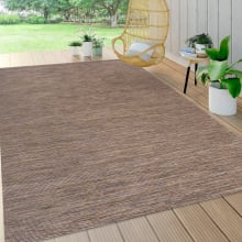 Tuscan Sun Collection 4' x 6' Polypropylene Solid Indoor/Outdoor Area Rug