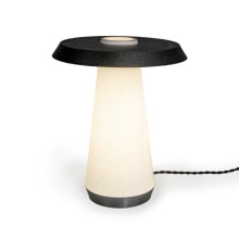 Bruno 12" Tall LED Vase Table Lamp