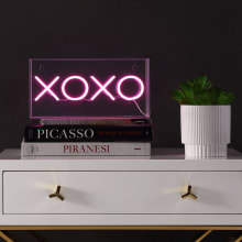 XOXO 6" Tall LED Accent Specialty Lamp