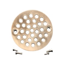 Brass Round Shower Drain - Strainer Only