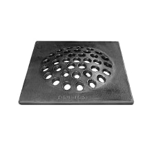 8" Cast Iron Square Shower Drain