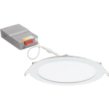 Wafer 8" Wide Switchable CCT Integrated LED Canless Recessed Trim