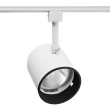 Single Light 5" Wide 75 Watt Accent Light with Black Baffle